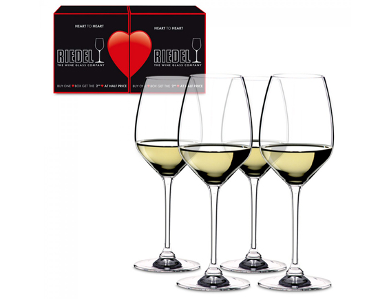 RIEDEL VERRE HEART TO HEART 3+1 GRATUIT RIESLING