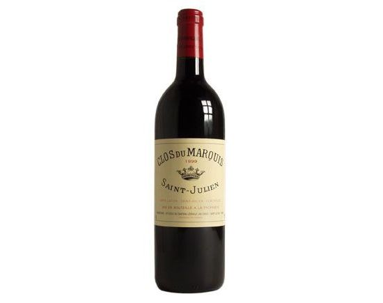 CLOS DU MARQUIS Rouge 1999, Second vin du Château Léoville Las Cases