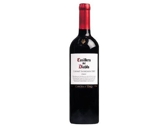CONCHA Y TORO CASILLERO DEL DIABLO ''Cabernet Sauvignon'' rouge 2002