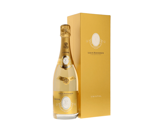 Champagne Louis Roederer Cristal 2013 sous coffret