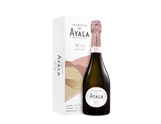 Champagne Ayala Cuvée N°14 rosé 2014 sous étui