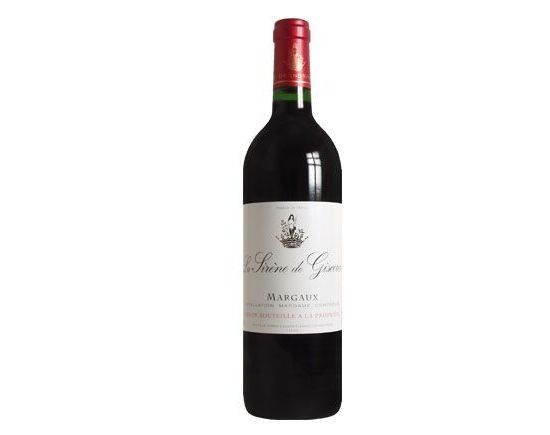 LA SIRÈNE DE GISCOURS rouge 2004, Second vin de Château Giscours