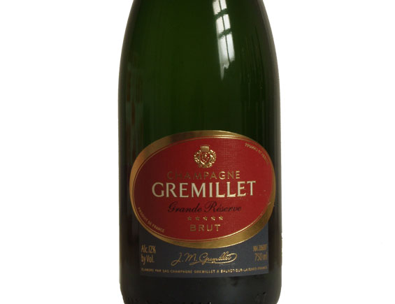 Champagne Gremillet Brut Grande Réserve
