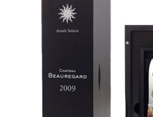 Château Beauregard 2009 sous coffret avec couteau Laguiole