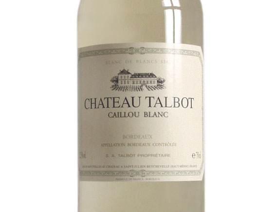 Caillou Blanc de Château Talbot 2012