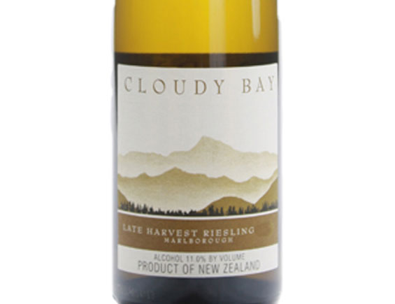 CLOUDY BAY LATE HARVEST RIESLING 2009 Demi Bouteille