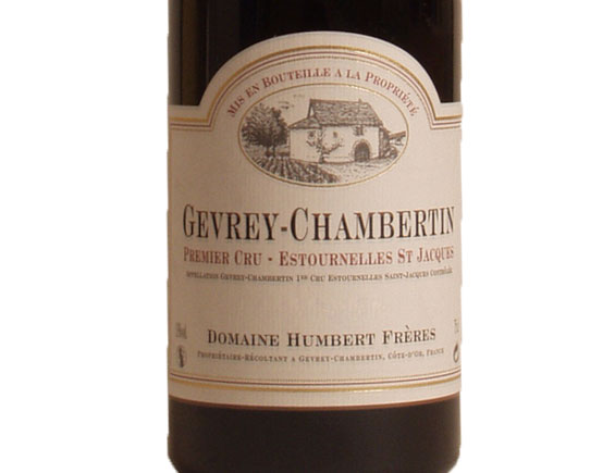 DOMAINE HUMBERT GEVREY-CHAMBERTIN 1ER CRU ESTOURNELLES ST JACQUES 2014