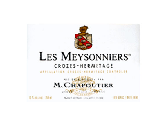 CROZES-HERMITAGE ''Les Meysonniers'' blanc 2002