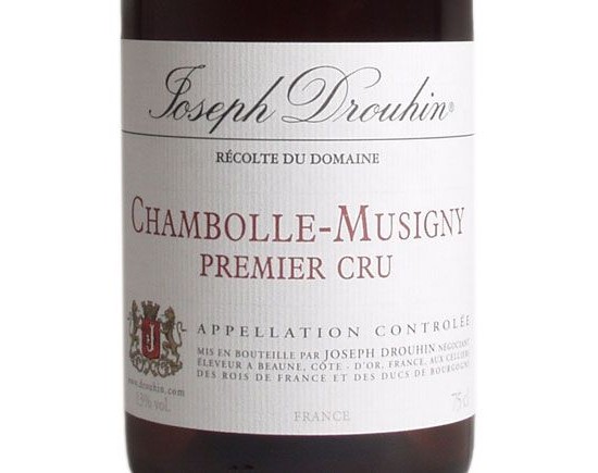 CHAMBOLLE-MUSIGNY PREMIER CRU rouge 2002