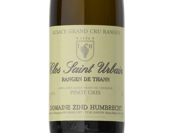 Domaine Zind-Humbrecht Pinot Gris Grand cru Clos Saint Urbain Rangen de Thann 2000