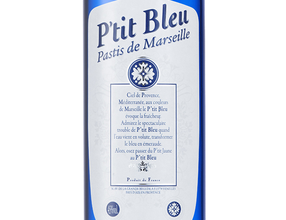 Liquoristerie de Provence P'tit Bleu Pastis de Marseille, Provence, France