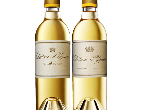 Château d'Yquem caisse panachée 6 demi-bouteilles 2009 et 2015