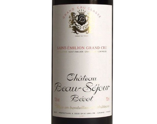 CHÂTEAU BEAUSEJOUR BECOT 2018