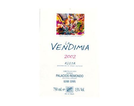 ''La Vendimia'' rouge 2002