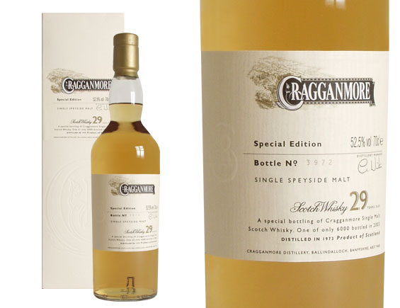 WHISKY CRAGGANMORE 29 ANS (1973)