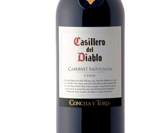 CONCHA Y TORO CASILLERO DEL DIABLO ''Cabernet Sauvignon'' rouge 2003