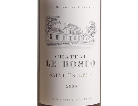 Château Le Boscq 2003 rouge, Saint Estèphe