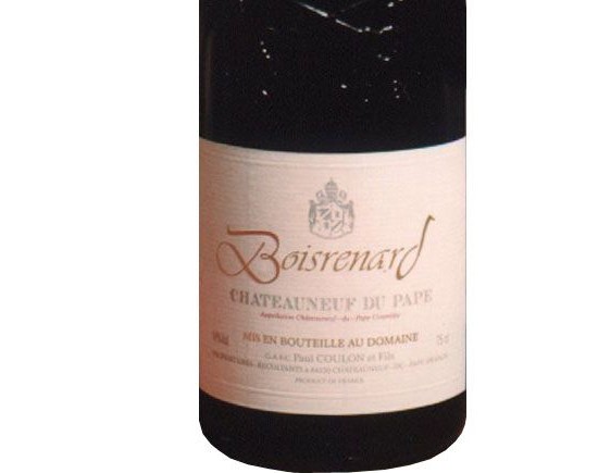 DOMAINE DE BEAURENARD Châteauneuf du Pape Cuvée Boisrenard rouge 2001