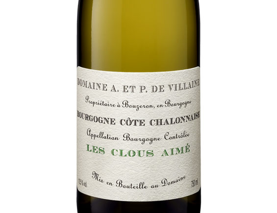 Domaine de Villaine Bourgogne Les Clous Aimé Blanc 2018