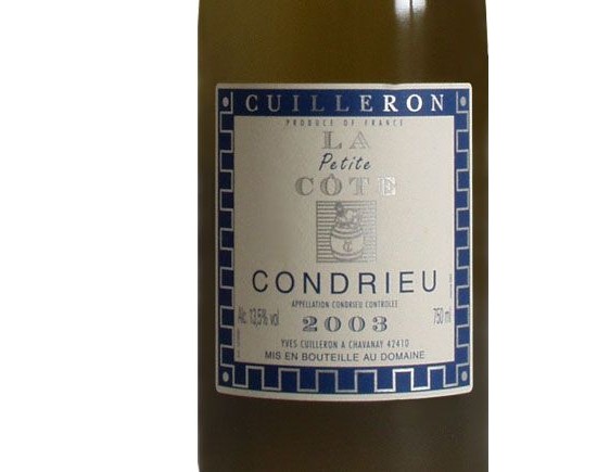 CONDRIEU ''Petite Côte'' blanc 2003