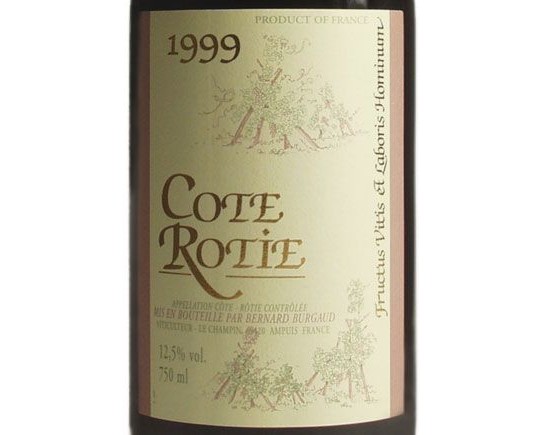 CÔTE-RÔTIE rouge 1999