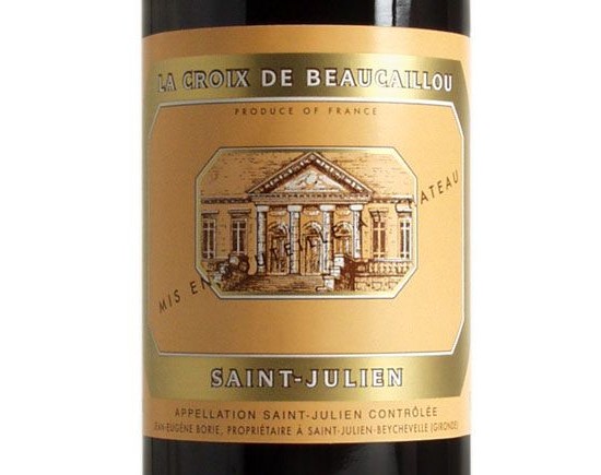 LA CROIX DE BEAUCAILLOU rouge 1998, Second vin du Château Ducru-Beaucaillou