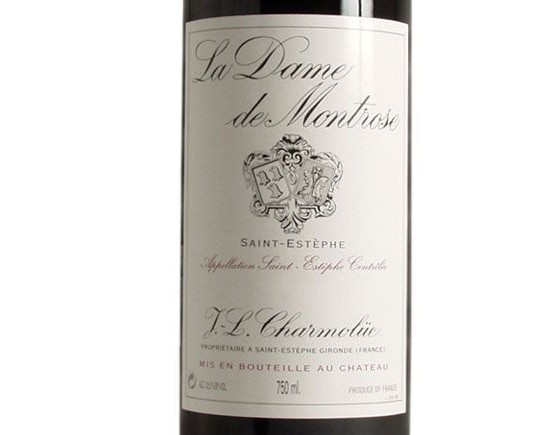 LA DAME DE MONTROSE rouge 1998, Second vin du Château Montrose
