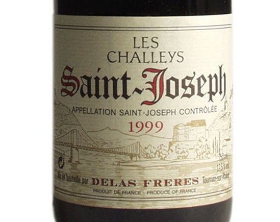 SAINT-JOSEPH ''Les Challeys'' rouge 1999