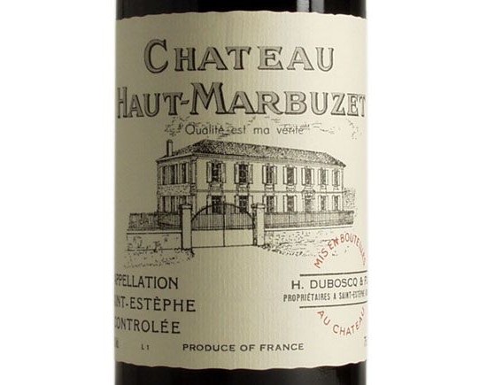 CHÂTEAU HAUT-MARBUZET rouge 1994, Cru Bourgeois