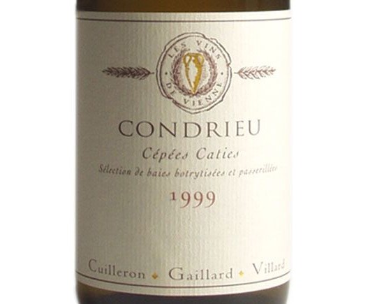 CONDRIEU ''Cépées Caties'' blanc liquoreux 1999 