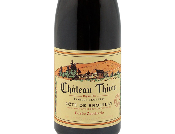 Château Thivin Côte de Brouilly Cuvée Zaccharie 2018