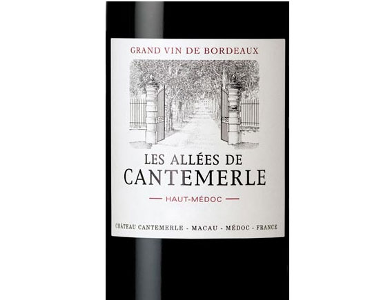 Achat LES ALLÉES DE CANTEMERLE 2015 - wineandco