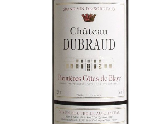 CHATEAU DUBRAUD rouge 2003