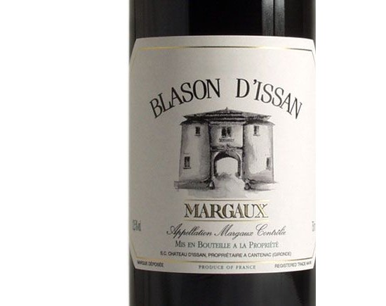 BLASON D'ISSAN rouge 2002, Second Vin du Château d'Issan