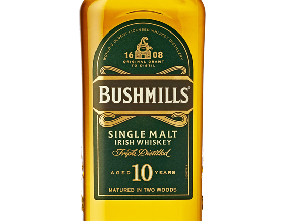 Whisky Bushmills 10 ans sous étui