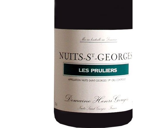 DOMAINE HENRI GOUGES NUITS SAINT GEORGES ''LES PRULIERS'' rouge 2002