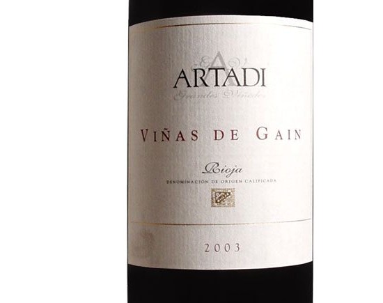 ARTADI VIÑAS DE GAIN rouge 2003