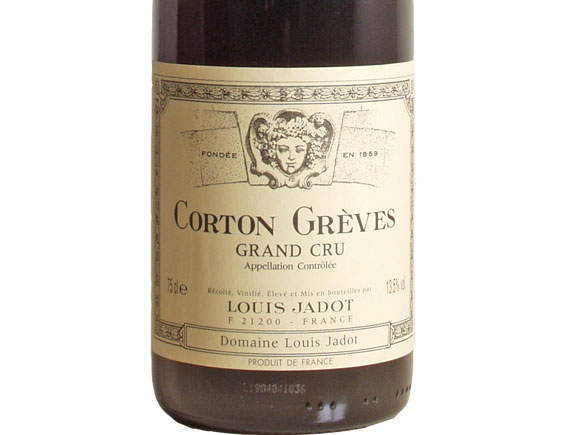 CORTON GREVES GRAND CRU 2005 rouge