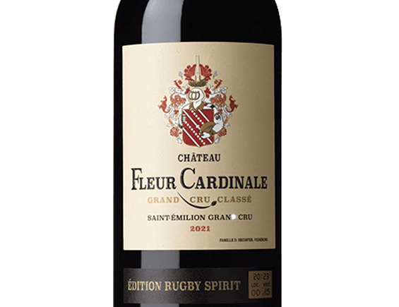Château Fleur Cardinale 2021 Magnum édition limitée Rugby Spirit