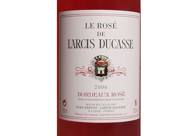 Le Rosé de Larcis-Ducasse 2006