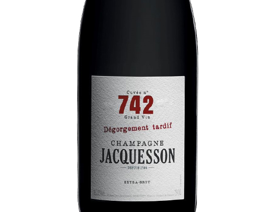 Champagne Jacquesson n°742 Dégorgement Tardif
