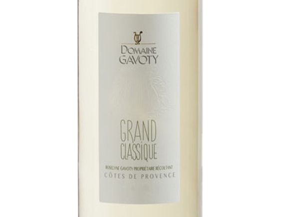 Domaine Gavoty Côte De Provence Grand Classique Blanc 2023
