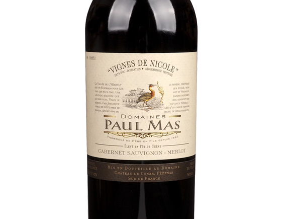 Domaines Paul Mas Vignes de Nicole Cabernet-Merlot 2023