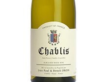 Domaine Jean Paul et Benoit Droin Chablis 2022
