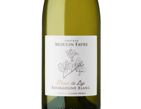 Château Moulin Favre Chardonnay Bourgogne Blanc cuvée Fleur de Lys 2023