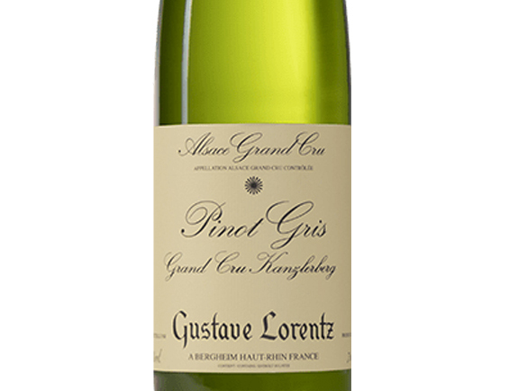 Domaine Gustave Lorentz Pinot Gris Grand Cru Kanzlerberg moelleux 2015