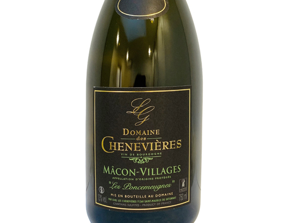 Domaine des Chenevières Les Poncemeugnes 2023 Blanc
