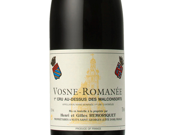 Henri Et Gilles Remoriquet Vosne 1er Cru Au Dessus De Malconsort 2023