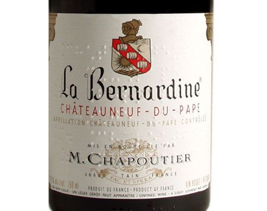 CHAPOUTIER ''La Bernardine'' 2007 rouge