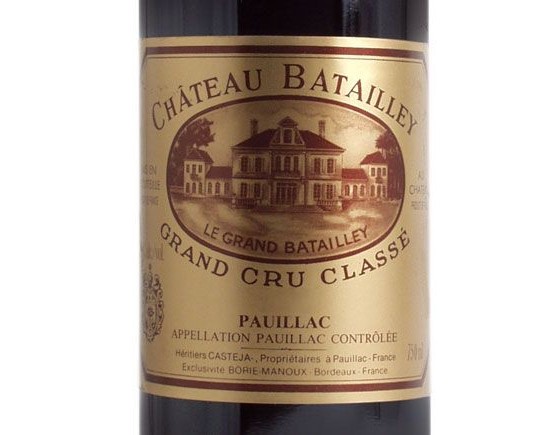 CHÂTEAU BATAILLEY rouge 2000 